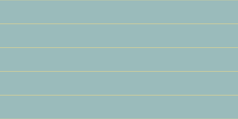 #9abbbb, #dbd393 horizontal lines, two pixels wide, seventy-eight pixels apart