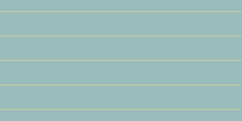 #9abbbb, #dbd393 horizontal lines, two pixels wide, seventy-nine pixels apart