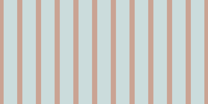 #9abbbb (50%), #caa393 vertical lines, twenty pixels wide, fifty-two pixels apart
