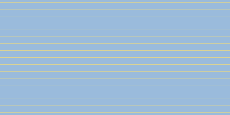 #9abbdc, #dbd393 horizontal lines, two pixels wide, twenty-two pixels apart