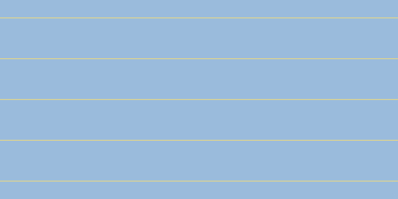 #9abbdc, #dbd393 horizontal lines, two pixels wide, eighty pixels apart