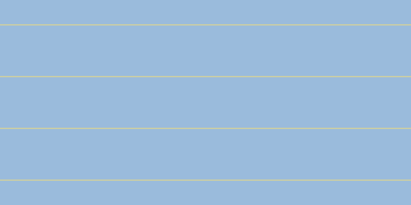 #9abbdc, #dbd393 horizontal lines, two pixels wide, ninety-nine pixels apart
