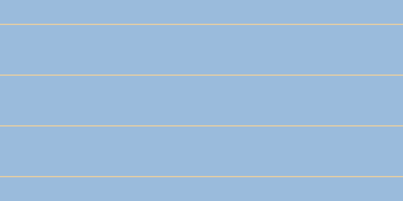 #9abbdc, #fcd393 horizontal lines, two pixels wide, ninety-nine pixels apart