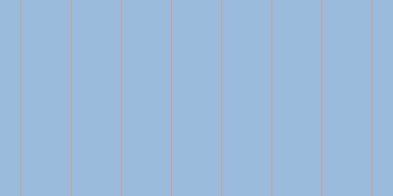 #9abbdc, #caa393 vertical lines, two pixels wide, one hundred pixels apart