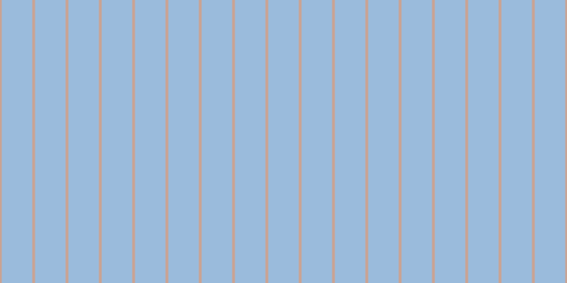 #9abbdc, #caa393 vertical lines, four pixels wide, forty-three pixels apart