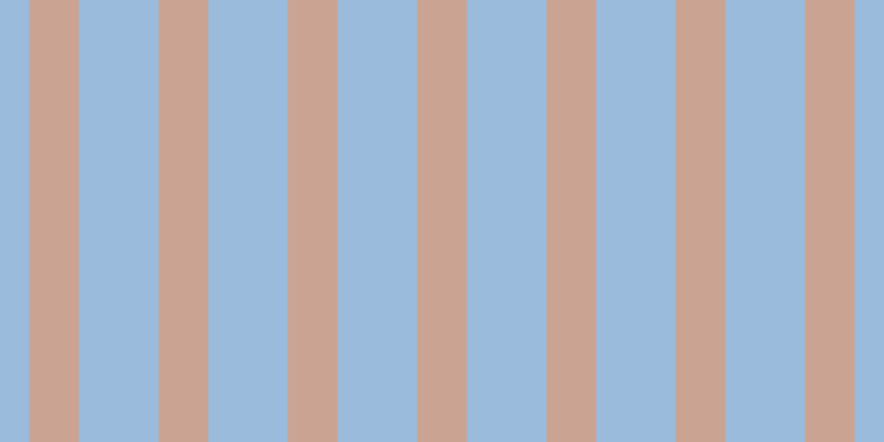 #9abbdc, #caa393 vertical lines, forty-five pixels wide, seventy-two pixels apart