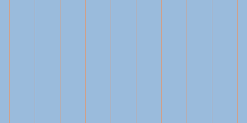 #9abbdc, #caa393 vertical lines, two pixels wide, eighty pixels apart