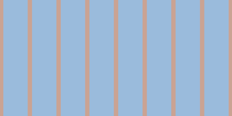 #9abbdc, #caa393 vertical lines, fifteen pixels wide, eighty-four pixels apart