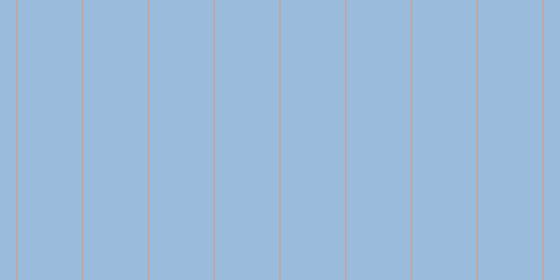 #9abbdc, #caa393 vertical lines, two pixels wide, ninety-two pixels apart