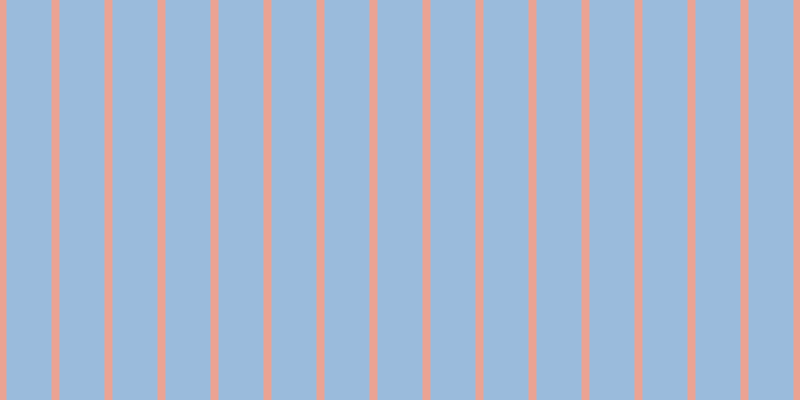 #9abbdc, #eba393 vertical lines, eight pixels wide, forty-five pixels apart