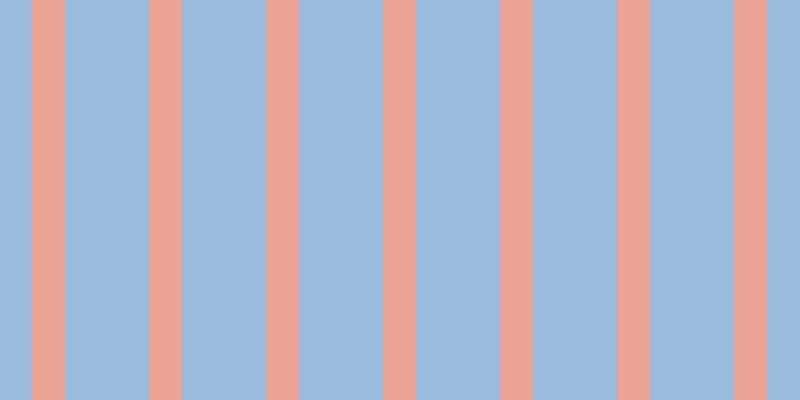 #9abbdc, #eba393 vertical lines, thirty-three pixels wide, eighty-four pixels apart