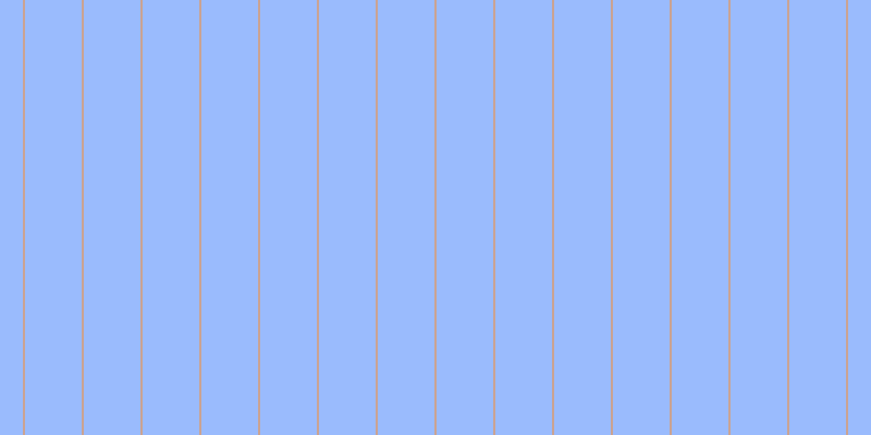 #9abbfd, #caa393 vertical lines, two pixels wide, fifty-two pixels apart