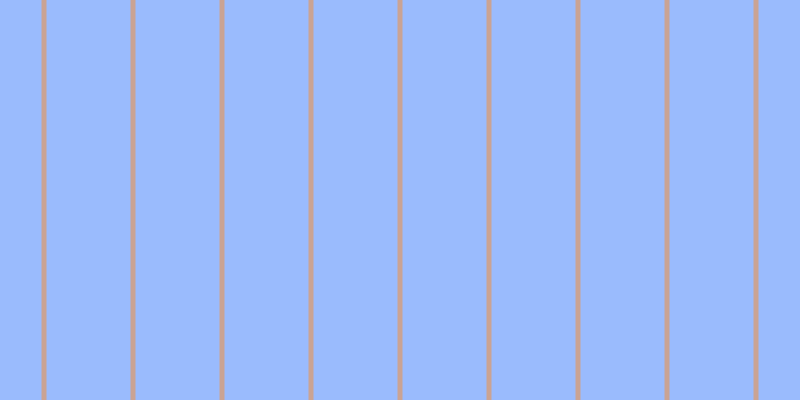 #9abbfd, #caa393 vertical lines, five pixels wide, eighty-four pixels apart
