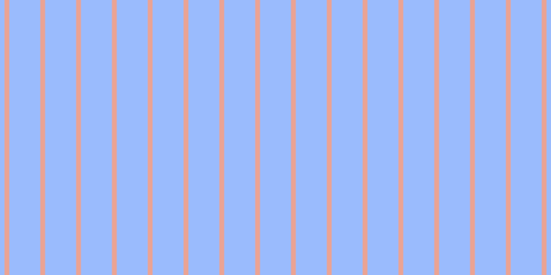 #9abbfd, #eba393 vertical lines, seven pixels wide, forty-five pixels apart
