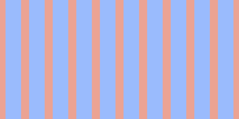 #9abbfd, #eba393 vertical lines, twenty-seven pixels wide, fifty-two pixels apart
