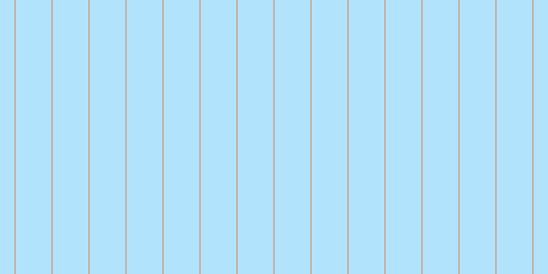 #9adcfd (75%), #caa393 vertical lines, two pixels wide, fifty-two pixels apart
