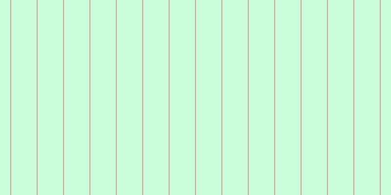 #9afdbb (50%), #caa393 vertical lines, two pixels wide, fifty-two pixels apart