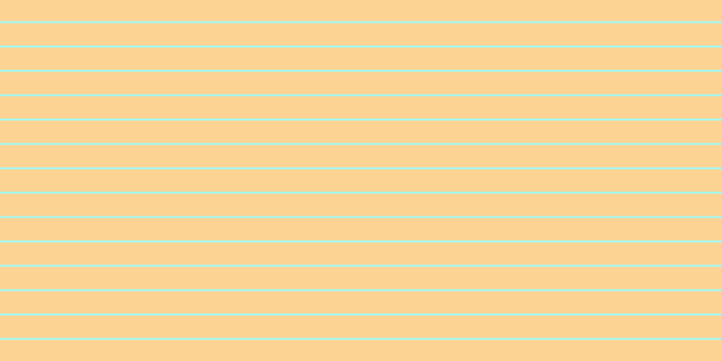 #9afdfd, #fcd393 horizontal lines, twenty-five pixels wide, two pixels apart