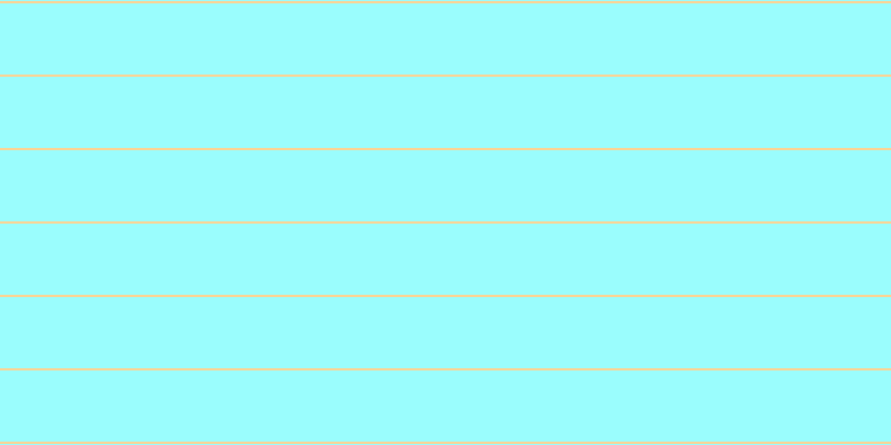 #9afdfd, #fcd393 horizontal lines, two pixels wide, sixty-four pixels apart