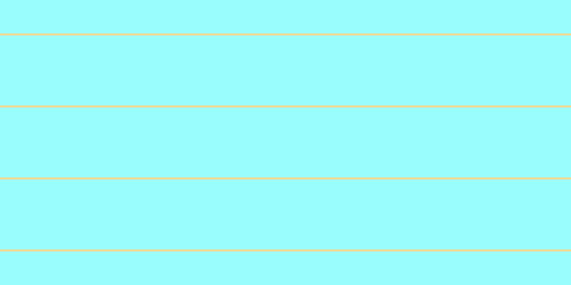 #9afdfd, #fcd393 horizontal lines, two pixels wide, ninety-nine pixels apart