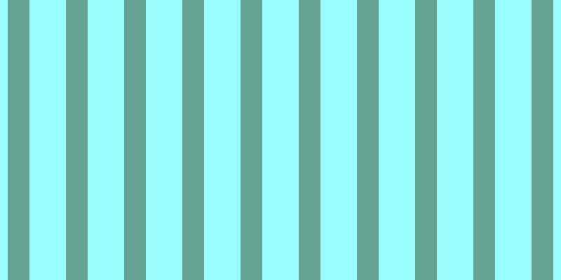 #9afdfd, #67a393 vertical lines, thirty-one pixels wide, fifty-two pixels apart