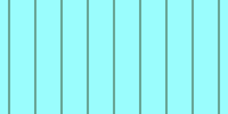 #9afdfd, #67a393 vertical lines, eight pixels wide, eighty-four pixels apart