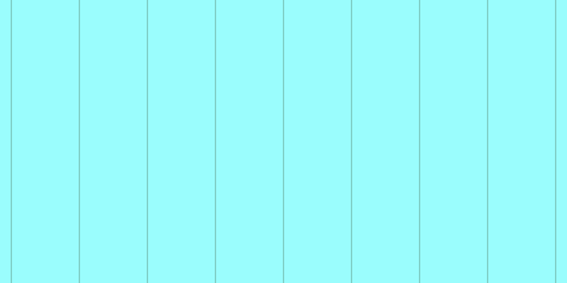 #9afdfd, #67a393 vertical lines, one pixels wide, ninety-five pixels apart