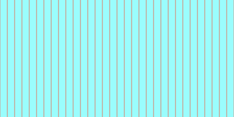 #9afdfd, #caa393 vertical lines, three pixels wide, twenty-two pixels apart