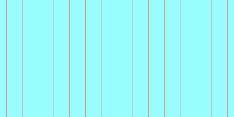 #9afdfd, #caa393 vertical lines, two pixels wide, fifty-two pixels apart