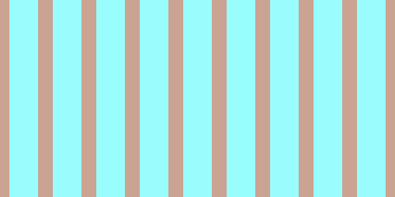 #9afdfd, #caa393 vertical lines, thirty pixels wide, fifty-eight pixels apart