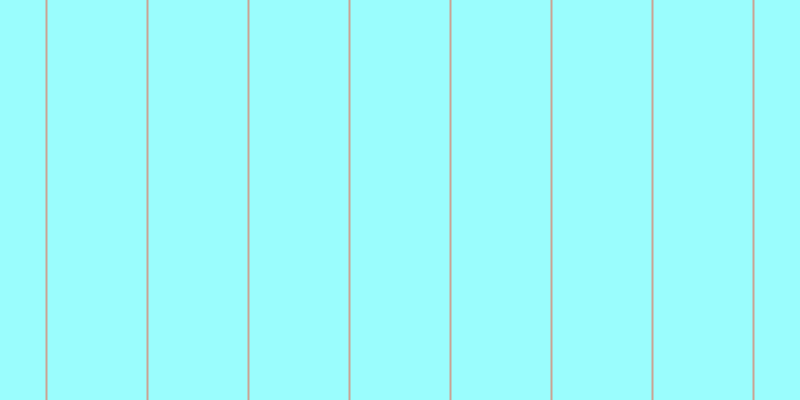 #9afdfd, #caa393 vertical lines, two pixels wide, ninety-nine pixels apart