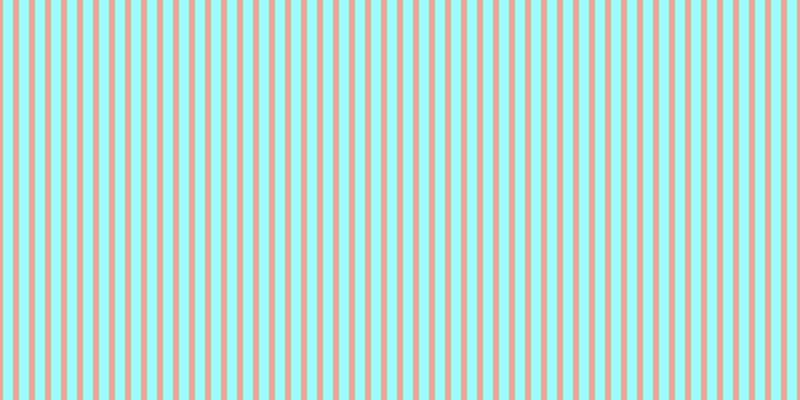#9afdfd, #eba393 vertical lines, six pixels wide, ten pixels apart