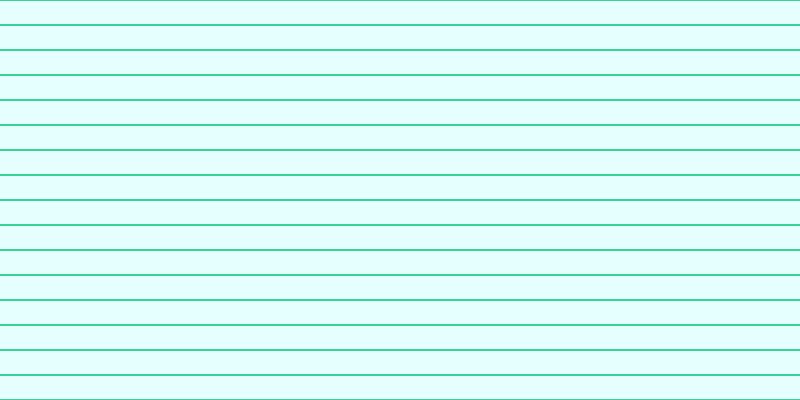 #9afdfd (25%), #36d393 horizontal lines, two pixels wide, twenty-three pixels apart