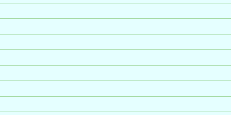 #9afdfd (25%), #99d393 horizontal lines, two pixels wide, fifty-two pixels apart