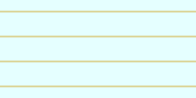 #9afdfd (25%), #dbd393 horizontal lines, eight pixels wide, ninety-four pixels apart