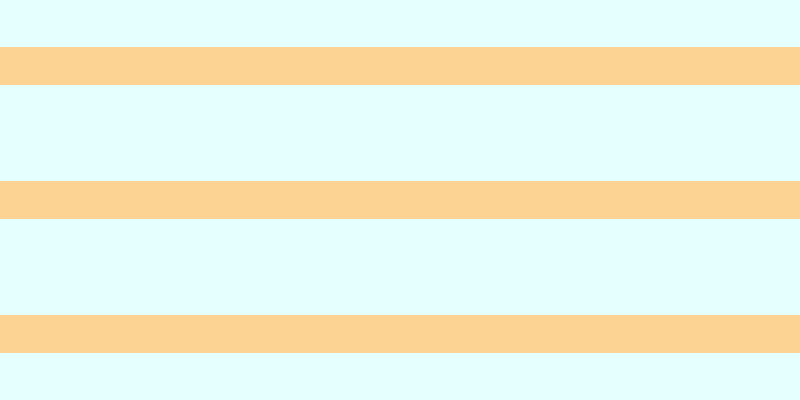 #9afdfd (25%), #fcd393 horizontal lines, thirty-eight pixels wide, ninety-six pixels apart