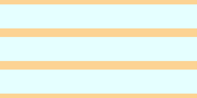 #9afdfd (25%), #fcd393 horizontal lines, thirty-five pixels wide, ninety-eight pixels apart