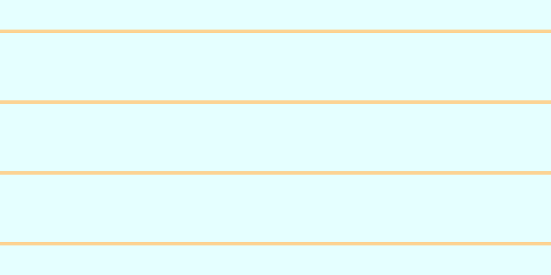#9afdfd (25%), #fcd393 horizontal lines, five pixels wide, ninety-eight pixels apart