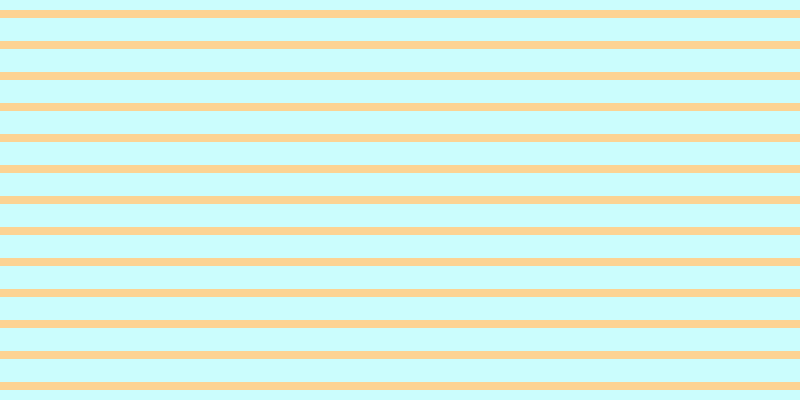 #9afdfd (50%), #fcd393 horizontal lines, eight pixels wide, twenty-three pixels apart
