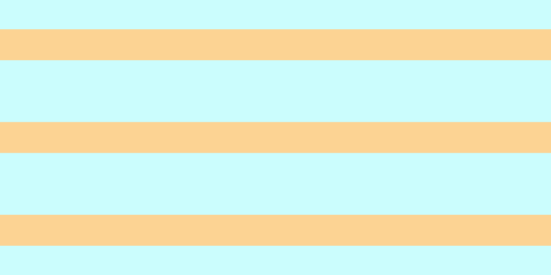 #9afdfd (50%), #fcd393 horizontal lines, forty-five pixels wide, ninety pixels apart