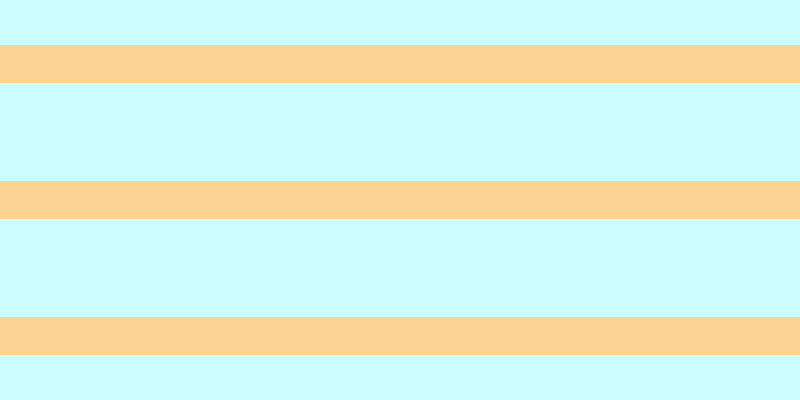 #9afdfd (50%), #fcd393 horizontal lines, thirty-eight pixels wide, ninety-eight pixels apart