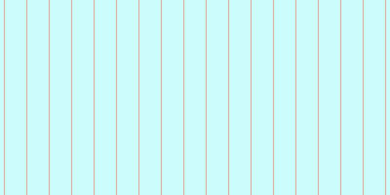 #9afdfd (50%), #eba393 vertical lines, two pixels wide, forty-four pixels apart