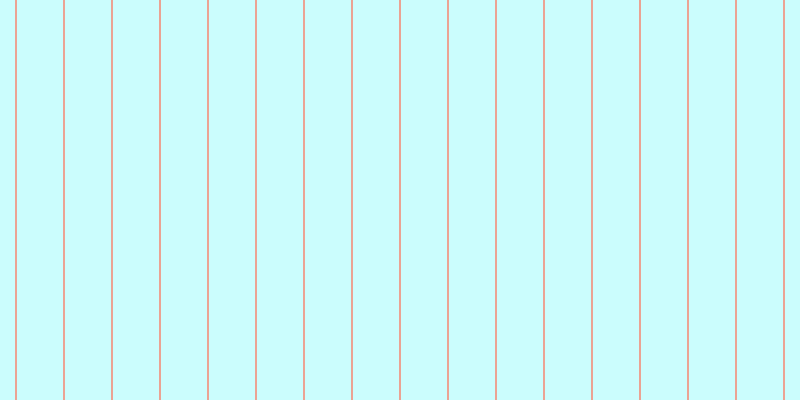 #9afdfd (50%), #eba393 vertical lines, two pixels wide, forty-six pixels apart