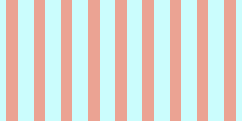 #9afdfd (50%), #eba393 vertical lines, thirty-eight pixels wide, fifty-two pixels apart