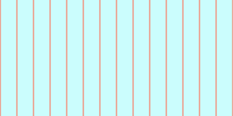 #9afdfd (50%), #eba393 vertical lines, five pixels wide, fifty-two pixels apart