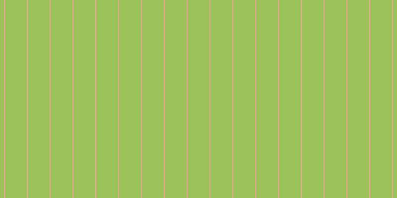#9bc159, #eba393 vertical lines, two pixels wide, forty-four pixels apart