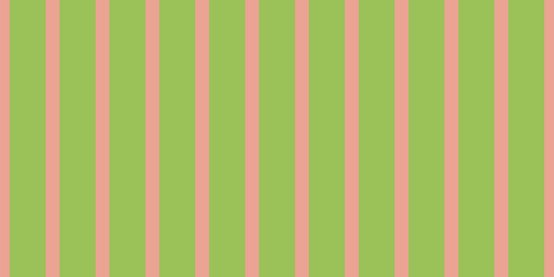 #9bc159, #eba393 vertical lines, twenty pixels wide, fifty-two pixels apart