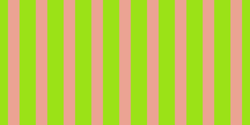 #9be217, #eba393 vertical lines, thirty-seven pixels wide, fifty-two pixels apart