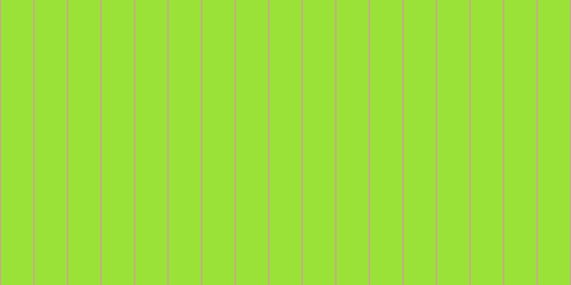 #9be238, #caa393 vertical lines, two pixels wide, forty-five pixels apart