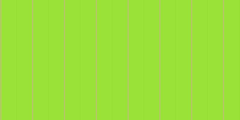 #9be238, #caa393 vertical lines, one pixels wide, fifty-two pixels apart